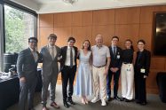 Klar students with Mr. Steven Klar