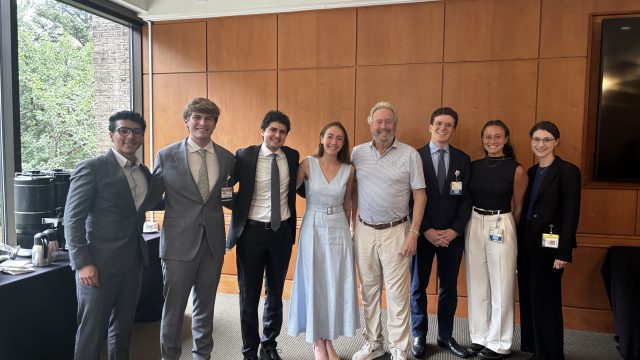 Klar students with Mr. Steven Klar